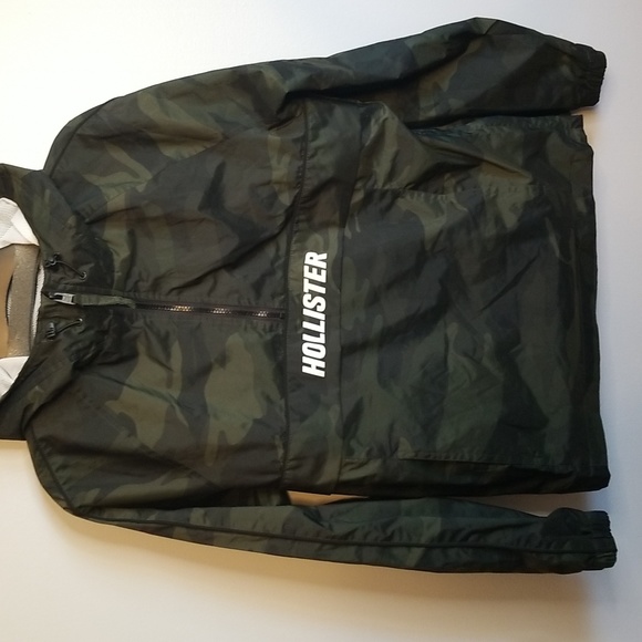 HOLLISTER EPIC FLEX WINDBREAKER HOODIE - Picture 2 of 10